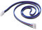 HX2.54 Dual-Terminal-Kabel Doppelanschlusskabel Motor Kabel für 3D-Drucker Schrittmotoren,4pin-6pin,Weiß(500mm)