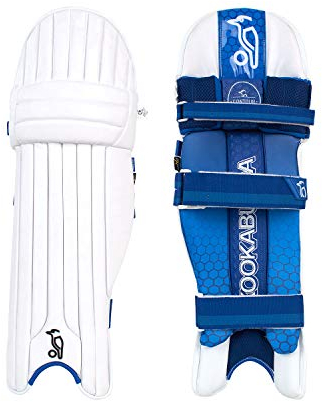 Kookaburra Pace Pro Schlagpolster, weiß/blau, Adult Left Hand