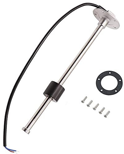 12.5(318mm)100TECH Fuel Sending Unit Float Replacement 240-33ohms Fuel Level Sending Unit Boat Fuel Gauge Sending Unit Marine RV Truck Vehicle Fuel Tank Sending Unit Fuel Water Level Sensor