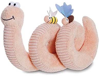 AURORA, 61431, Superworm, Soft Toy, Peach
