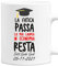 fashwork Tazza Laurea Uomo PERSONALIZZABILE La fatica passa, la mia laurea resta PERSONALIZZA COL NOME DELLA FACOLTA' tazza mug laureato divertente Regalo Laurea