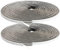 wordmouk 10m Brosse auto-adhésive bande d'étanchéité bande d'étanchéité de fenêtre coupe-feu brosse d'étanchéité pour porte coupe-feu isolation phonique, 9mm x 9mm, Gris