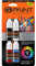 G-Paint Bike Touch-Up Paint 4-Pack - Bike Scratch Repair, Chip Filler - Black, White, Red, Cyan (4 x 10ml)