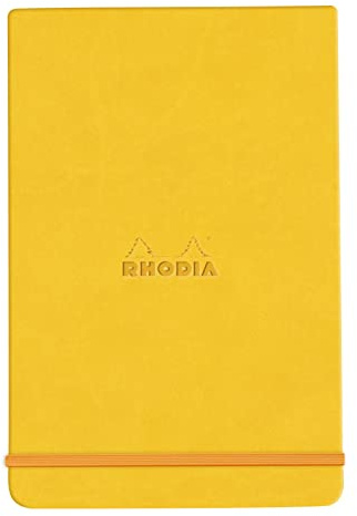 Rhodia 194401C Notizbuch Webnotepad A5 liniert 96 Blatt Narzisse