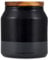 Cole & Mason H822137 Hinxton Vorratsdosen aus Keramik mit Holzdeckel, Schwarz/Grau/Braun, 125mm x 110mm, Aufbewahrungsbox / Küche Behälter / Frischhaltedosen, 2 Jahre Garantie