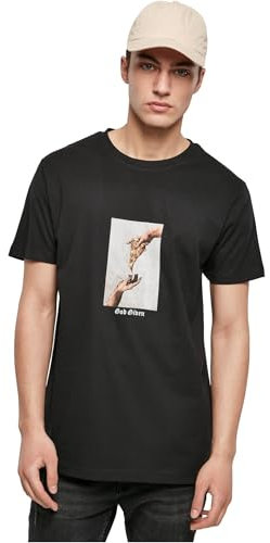 Mister Tee Herren T-Shirt God Given Pizza Tee Black XS