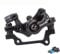 Bicycle Disc Mechanical Brake Calipers Rear disc brake Universal Black Aluminum Alloy Outdoor Cycling Bike Mechanical Disc Brake Rear Caliper F180 R160