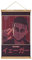 TTOOXZ Vintage Anime Eren Yeager Scroll-Poster Stoff Bild Kunst Holz DIY Rahmen Hängende Druck Aufhänger für Raumdekoration Öl Leinwand Kit Geschenk