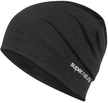 super.natural Everyday HAT dünne Merino Mütze Damen & Herren - Beanie für Sport Aktivitäten zu jeder Jahreszeit, Temperaturregulierend & atmungskativ