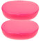 Lurrose 2Er-Box Aufbewahrung sbox für Menstruation Becher Reisebecherhalter Tassenreiniger tragbarer Getränkehalter Menstruationstassenhalter für Frauen Tragetasche Menstruationsträger