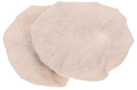 HOMSFOU 2st Ersatzteile Für Hefe Einmachglasdeckel Deckel Für Gärgefäße Musselinbezüge Flaschenhüllen Aus Baumwolle Abdeckungen Für Kombucha-gläser Elastizität Stoff Tee Abdeckung