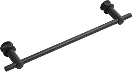 Heilmetz Handtuchhalter ohne Bohren, für Heizkörper Badheizkörper Elektrisch, Handtuchstange Baustahl, Anthrazit, 460 mm, Handtuchhalter Bad 2 Stück