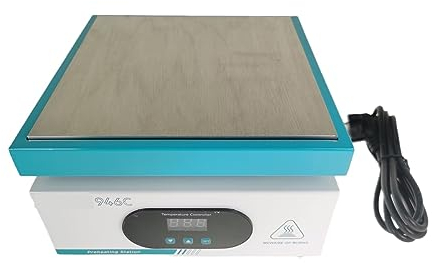 Piastra riscaldante per saldatura la piastra riscaldante elettronica di 850W 946C preriscalda la stazione di preriscaldamento 200x200mm for il PWB, lavoro di riscaldamento di SMD Laboratorio riscaldat