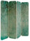 HEALANCY Paravent Raumteiler - 4-teilig Raumtrenner, Druck 2-Seite - Premium QUALITÄT 100% Holz - Raumtrenner - Trennwand Wohnung - Room Divider - Spanische Wand Deko Modern Sichtschutz