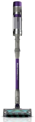 Shark PowerDetect Aspiradora sin Cable, DuoClean Detect, Limpieza inversa, Anti-Hair Wrap Plus, autonomía 70 min., cepillos Estrecho, multisuperficie, para Pelo de Mascota, Modo Mano, Gris, IP1251EUT