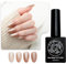 Sun&Beam Nails One-Step Gel Polish 3-in-1 | No Base or Top Coat Needed No Sanding UV/LED Compatible Easy Removal 15ml (#50 Stardust Beige)
