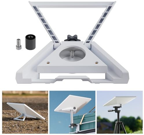 Starlink Mini Tripod Adapter 1/4 Threaded 3-in-1 Kickstand Pole Adapter Mount for Starlink Mini Multiple Use Pipe Adapter for Home Camping RV Travel