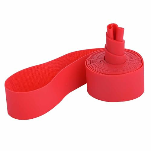 2 Stück Fahrrad-Felgenband, 4 Größen, Fahrrad-Innenschlauch, Reifenschutzpolster, PVC, Leicht, Verhindert Reifenpannen mit Fahrrad-Felgenband Zum Radfahren (26 Zoll)