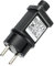 EPLZON 31V 6W LED Transformateur Prise Clignotante IP44 Adaptateur Pilote avec Minuterie 8 Modes pour Lumières de Décoration Clignotantes Lumières de Glaçons Rideau Lumineux Eclairage de jardin