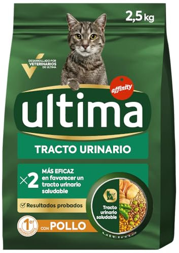 Ultima Pienso para Gatos Adultos con Problemas del Tracto Urinario - 2,5kg