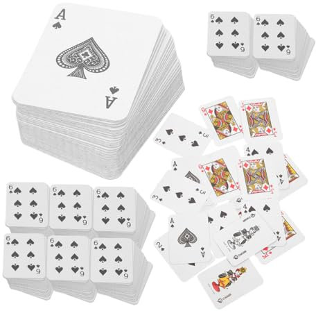 Yardwe Sets Karten Party Deck „Who Favors Wish Games“ Miniatur Geburtstagskarten Markiert Für Multipack Mini Karten Neuheit Mini Reisekarten Großpackung Reisekarten Kleine