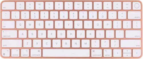 Apple Magic Keyboard with Touch ID (QWERTY US English) Orange (Renewed)