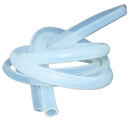 Lunghezza 1/5 metri Tubo flessibile in silicone Trasparente for uso alimentare Insapore Resistente alle alte temperature Distributore d'acqua(5 meter,ID 15mm x OD 20mm)