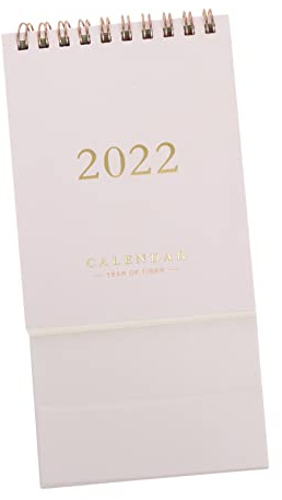 Gadpiparty Tischkalender Papierkalender Für Notizfeldern Und Klarem Innendruck Zum Datum Markieren Schreibtischkalender Für Büro Und Zuhause Aus Dickerem Karton