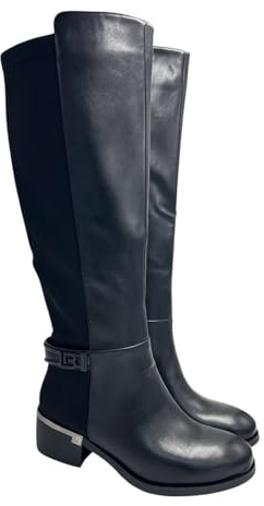 Laura Biagiotti Stivale da donna nero Kid Black 9310 (Nero, Taglia unica, Sistema Taglie Calzature EU, Adulto, Numero, Media, 40)