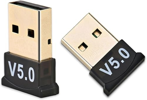 Bluetooth Adapter for PC, USB Bluetooth 5.0 Transmitter Dongle Stick Receiver Adapter for PC Notebook