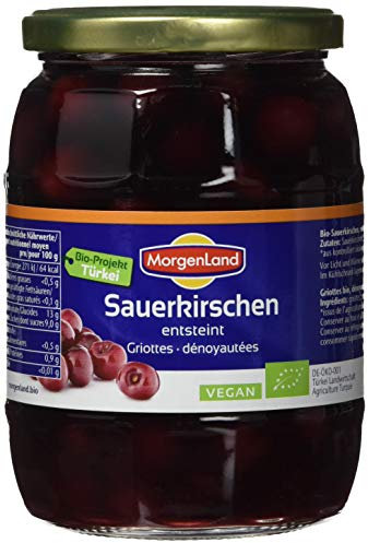 MorgenLand Bio-Sauerkirschen entsteint, 1er Pack (1 x 700 g)