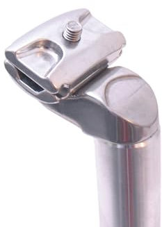 Amigo Sattelstütze 30,8 x 350 mm Aluminiumsilber