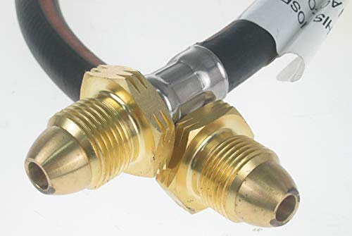 20 Long Gas Bottle Connecting Hose UK POL x POL Connector for LP LPG Propane 20 Inches