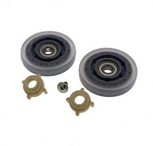Lot de 2 poulies (galets) + joints Sèche-linge 57X3200 BRANDT