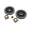 Lot de 2 poulies (galets) + joints Sèche-linge 57X3200 BRANDT