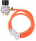 Atyhao Gewinde CO2 Keg Kit Gasregler mit Schlauchzubehör für Soda Beer Keg Brewing