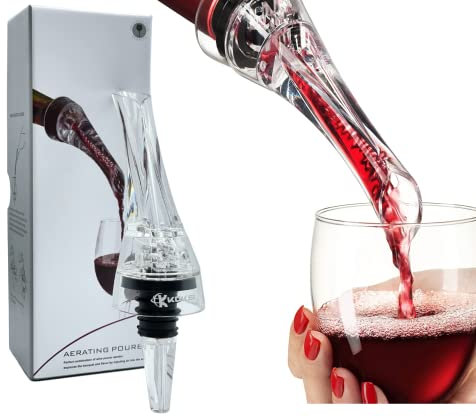 KOKSI Aerator Spout for Wine Instant Aeration of Red and White Wine, Liquor