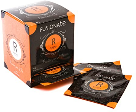 Fusionate - Rooibos relajante - Estuche sobres individuales 20 unidades - Relax .