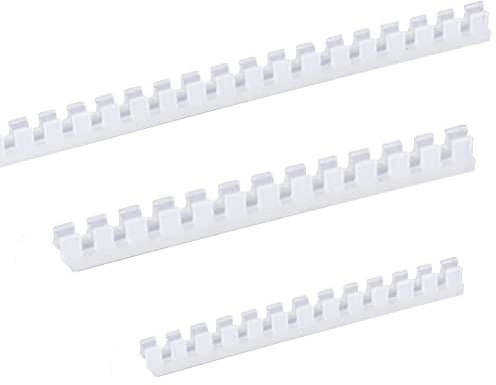 KafTon Grommet Strip Panel Serrated Edging Protection Electrical Cable Run 0.1-1.0mm to 3.2-4.5mm (1.0-1.6mm - 3 Meter)