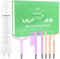 High Frequency Wand - UUPAS Portable High Frequency Facial Machine with 6 Pcs Different Tubes（Neon & Argon） - Skin Tightening Machine for Acne Firming Skin Rejuvenation Wrinkle Removal