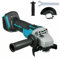 Cordless Angle Grinder, 125mm Brushless Adjustable Auxiliary Handle, for Cutting, Grinding, Polishing and Sharpening, Compatible with Makita 18V Battery