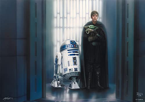 Schmidt Spiele 58431 Thomas Kinkade, The Mandalorian, In Good Hands, 1000 Teile Puzzle [Exklusiv bei Amazon]