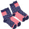 BESPORTBLE 2 Paar Socken Lustige Herrensocken Damensocken Usa-Socken Röhrensocken Für Frauen Freiheitssocken Strümpfe Mit Amerikanischer Flagge Sportsocken Baumwollsocken