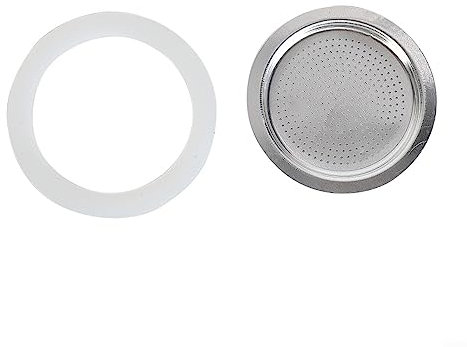 URPIZY Silicone Gasket Seal for RING Gaskets and Filter Replacement Gasket Seal For Coffee Espresso Moka Stove Pot Top Silicone Rubber