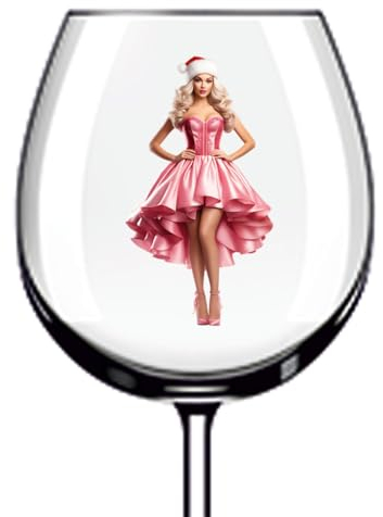 12x Barbie Doll Tumbler Wine Glass Bottle Vinyl Sticker Decals m858