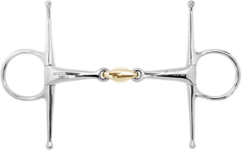 Stübben Gebiss 2270 Schenkeltrense doppelt gebrochen - 12,5 cm - 16 mm - Edelstahl
