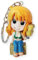 Distrigeek Schlüsselanhänger Nami 3D PVC Figur Anhänger für Damen Herren Originelle Geschenkidee, mehrfarbig, One size
