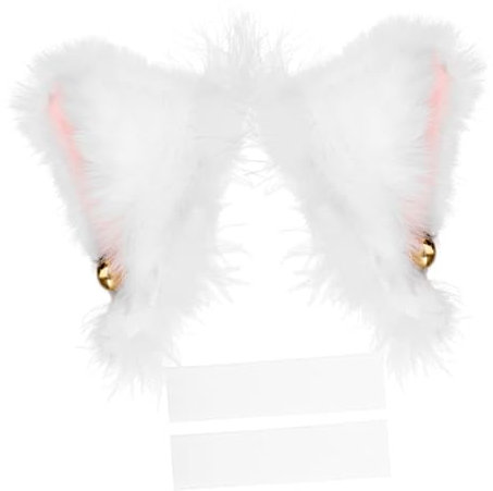 PLAFOPE Plüschohren Helmdekor Motorradhelmohren Helmornament Helmdekoration Ohren Zubehör Für Damen