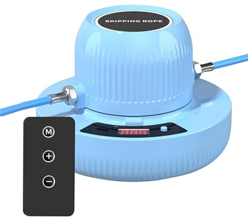 Corda per saltare elettronica per fitness, macchina per saltare la corda automatica | Corda per saltare per allenamento | per fitness, corda per saltare intelligente con ampio schermo LCD, n