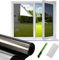 Beswitory One Way Window Film: Reflective Window Tint Film, Heat Window Privacy Film for Glass Windows, UV Mirror Anti Glare Film Clear, Sun Blocker for Home Office Car